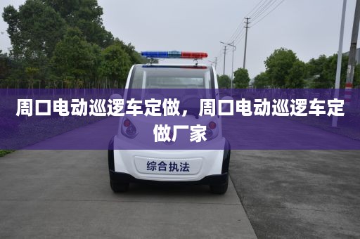 周口电动巡逻车定做，周口电动巡逻车定做厂家